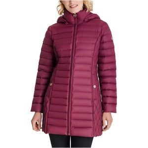 Michael Kors Hooded Packable Down Puffer Coat